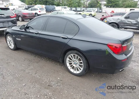 2013 BMW 750I xDrive из США, поврежденный, VIN WBAYB6C50DC998045